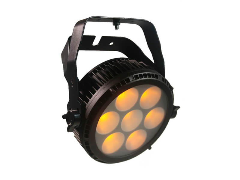 7 Stück 25 W RGBWA 5in1 LED wasserdichter Lichtwanderer