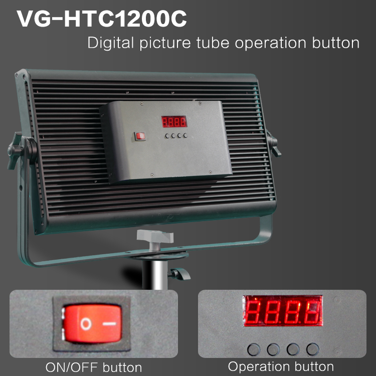 120 W zweifarbige LED-Soft-Video-Panel-Leuchte