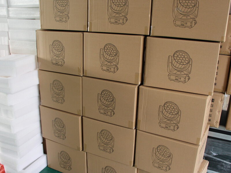 Aura Martin Version19pcs 15W 4in1 LED Moving Head Wash Light für Hochzeit/Club