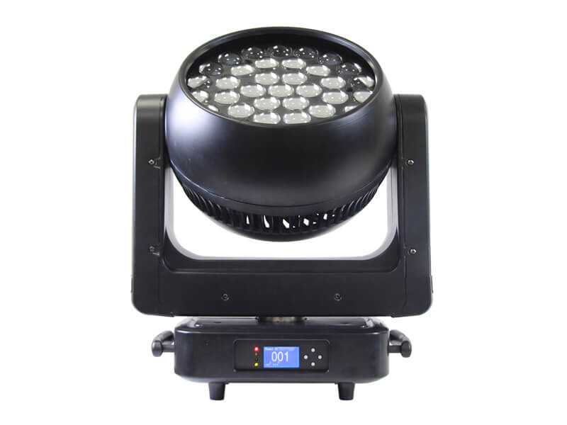 Aura 37-teiliges 25-W-4-in-1-LED-Zoom-Moving-Head-Beam-Wash-Licht