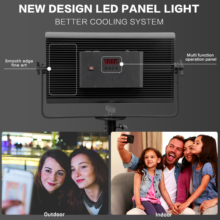 120 W zweifarbige LED-Soft-Video-Panel-Leuchte