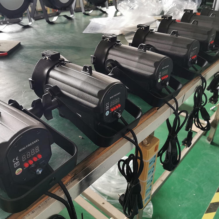 Mini-Spot-Licht, 60 W, 3000 K/5600 K, Filmbeleuchtung, Fresnel-LED-Licht für Theater