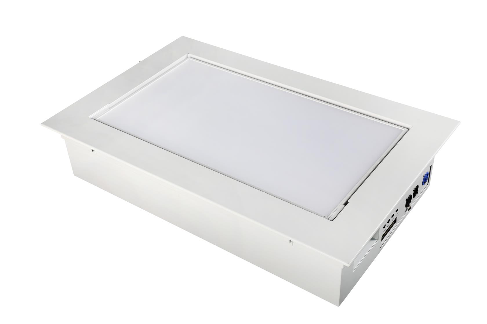 Eingebettete dreifarbige elektrische Flip-LED-Konferenzleuchte