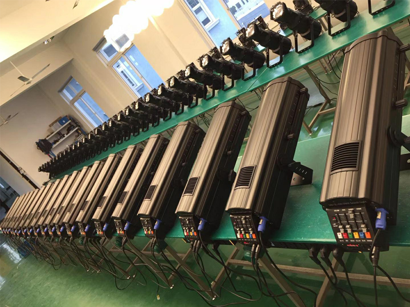 DMX-Steuerung, lange Linse, 350 W, LED-Folgestrahler