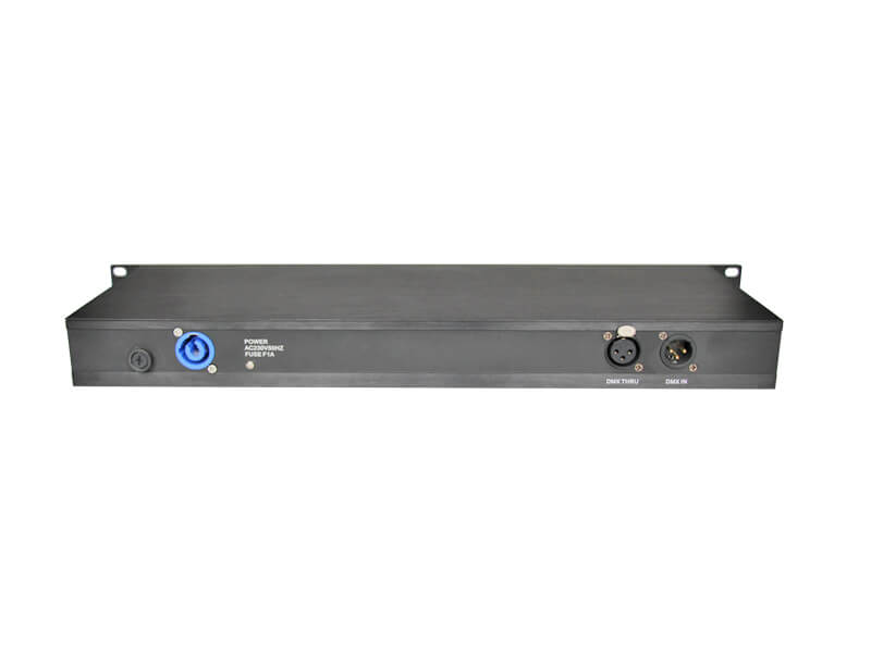 2 DMX-Eingänge und 8 DMX-Ausgänge DMX 512-Splitter