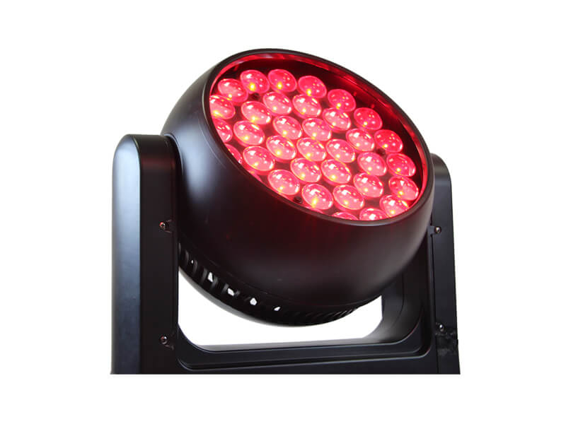 Aura 37-teiliges 25-W-4-in-1-LED-Zoom-Moving-Head-Beam-Wash-Licht